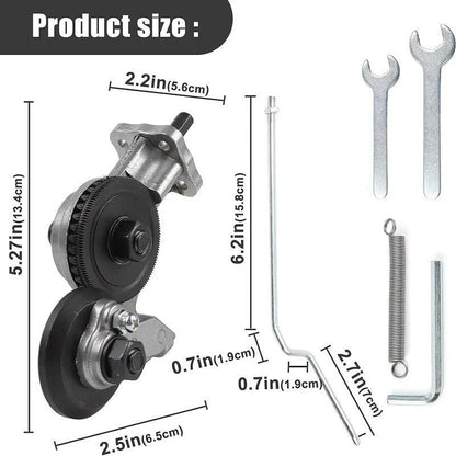 🔥Father's Day Sale 56% OFF🔥-🛠️Sheet Metal Cutter Drill Attachment - edition
