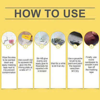 ⚡️ Fast Fix, Flawless Results! 🔧Tile Repair Kit✨-edition