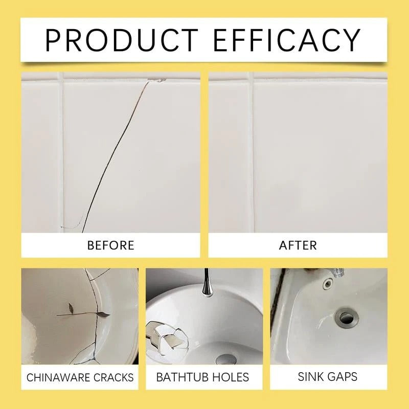 🔥🔧Quick-Drying Tile Repair Glue - Complete Tool Kit for DIY – Fix Cracks Permanently in Minutes!✨🛒-Elite