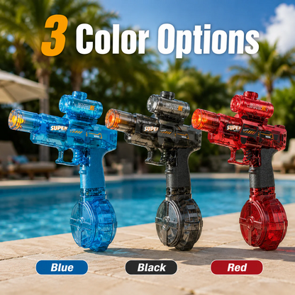 💧Glowing Electric Water Gun🔫, 32ft Range, 320cc Tank, Fun Summer Toy for All Ages-HG