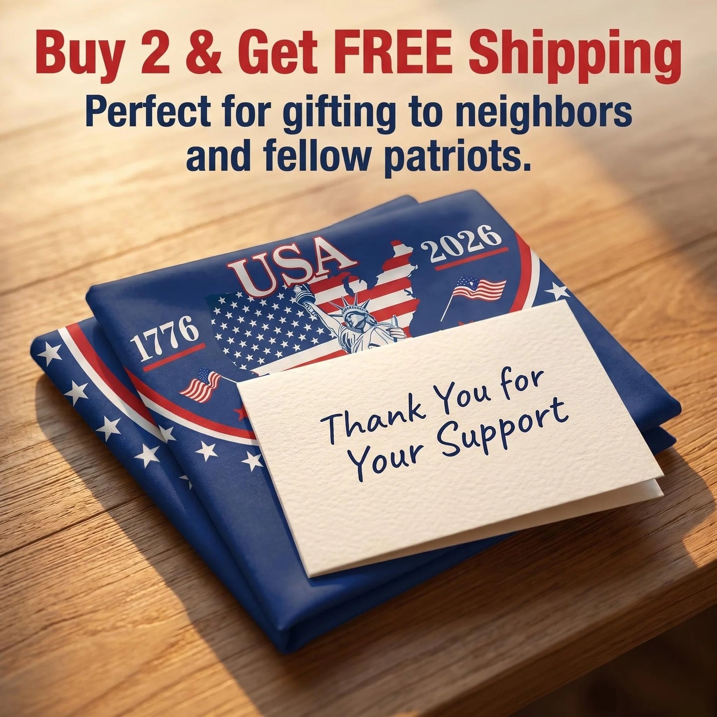 ✨🔥Handcrafted in USA-250th Anniversary Banners✨🛒-HG