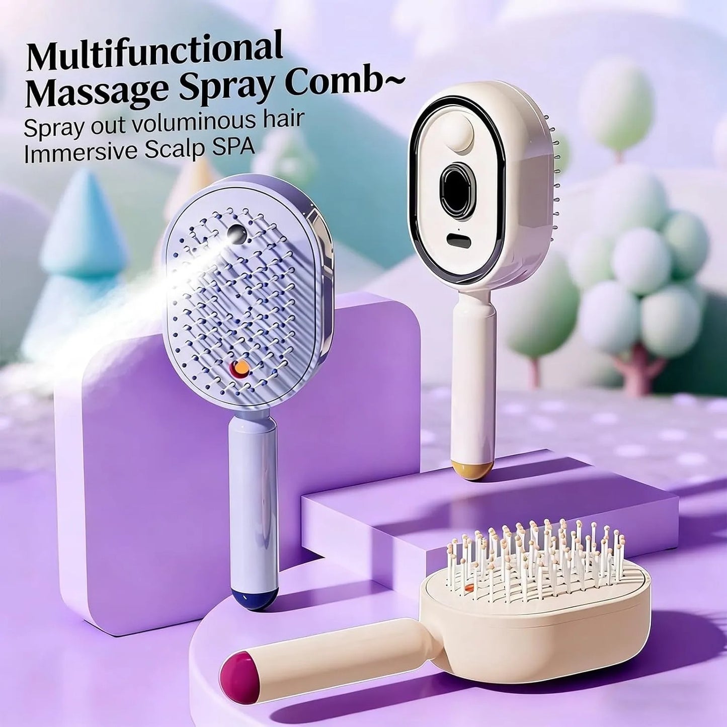 🔥Best Seller 50% OFF🎉Air Cushion Electric Massage Comb-Viral