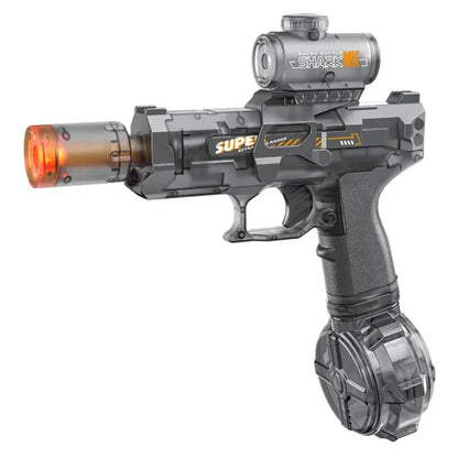 💧Glowing Electric Water Gun🔫, 32ft Range, 320cc Tank, Fun Summer Toy for All Ages-HG