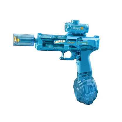 💧Glowing Electric Water Gun🔫, 32ft Range, 320cc Tank, Fun Summer Toy for All Ages-HG