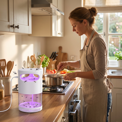 🥳2026 Hot Seller🥳💞Over 50,000 Units Sold!👵❤️ 50% OFF TODAY! 💡USB-Powered Mosquito Trap🦟❌-HG