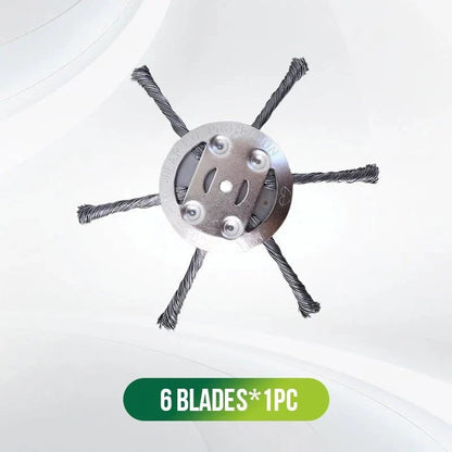 🏆🚚🔥Heavy-Duty Steel WireTrimmer Head for Cordless Weed Trimmers ✨- ZZZ