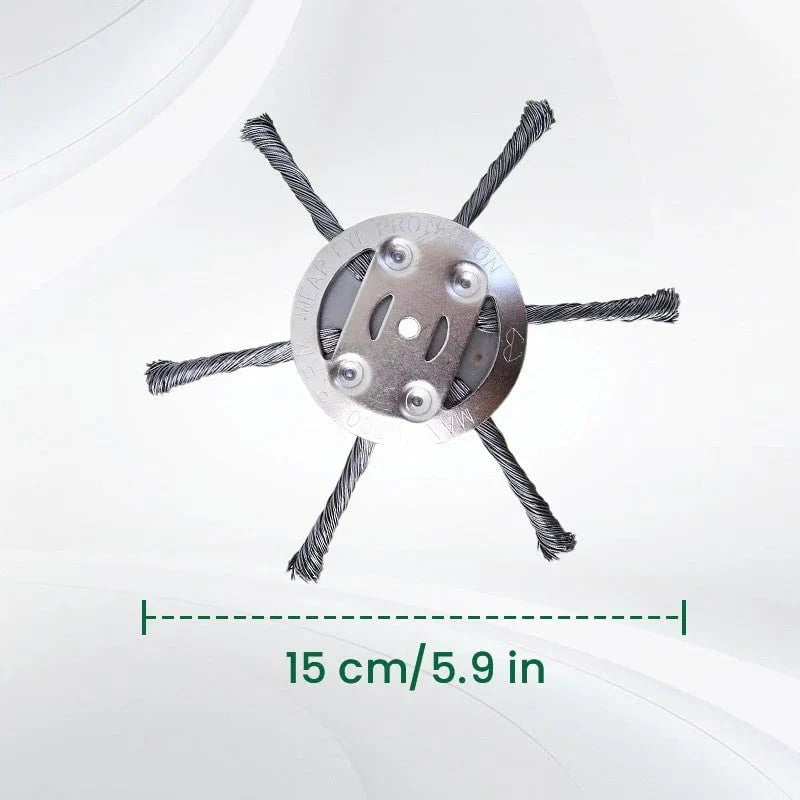 🏆🚚🔥Heavy-Duty Steel WireTrimmer Head for Cordless Weed Trimmers ✨- ZZZ