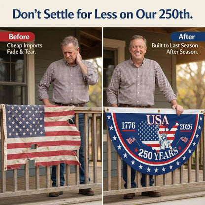 ✨🔥Handcrafted in USA-250th Anniversary Banners✨🛒-HG