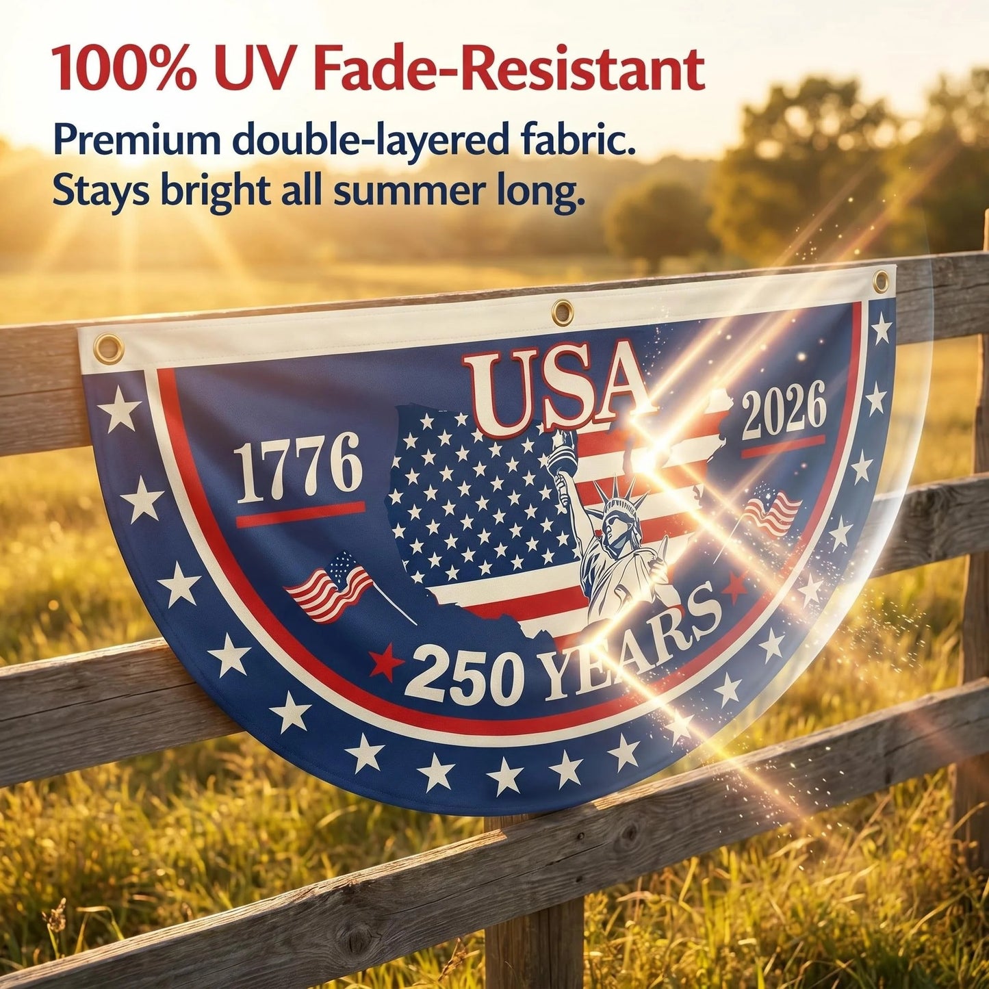 ✨🔥Handcrafted in USA-250th Anniversary Banners✨🛒-HG