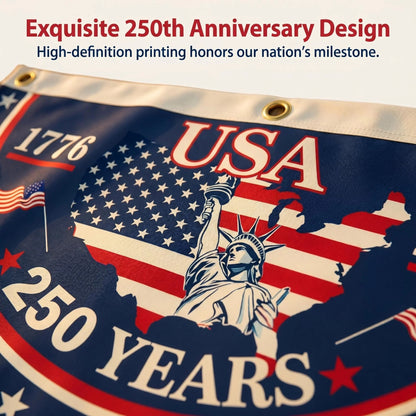 ✨🔥Handcrafted in USA-250th Anniversary Banners✨🛒-HG