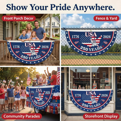 ✨🔥Handcrafted in USA-250th Anniversary Banners✨🛒-HG