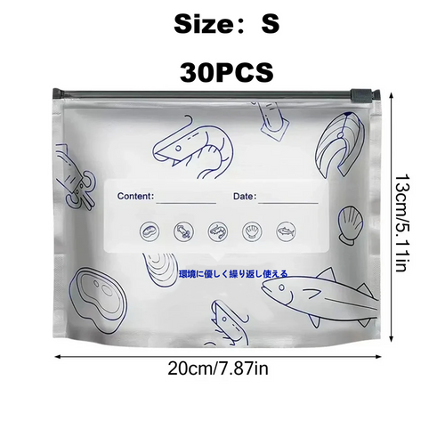 🥩🥦 Say Goodbye to Freezer Burn! Keep Your Food Fresh & Juicy 5X Longer! ❄️❌- ZZZ