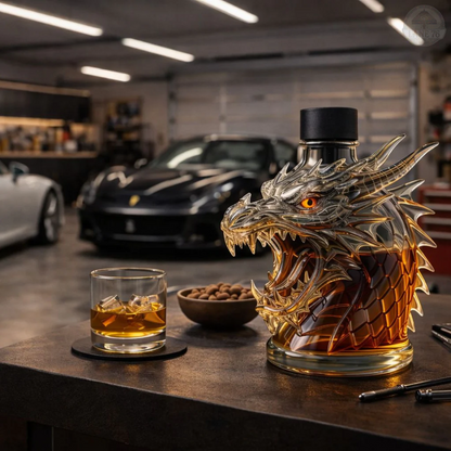 🎁🔥Father’s Day 49% OFF - Luxury Dragon Art Wine Bottle🐉✨-Viral