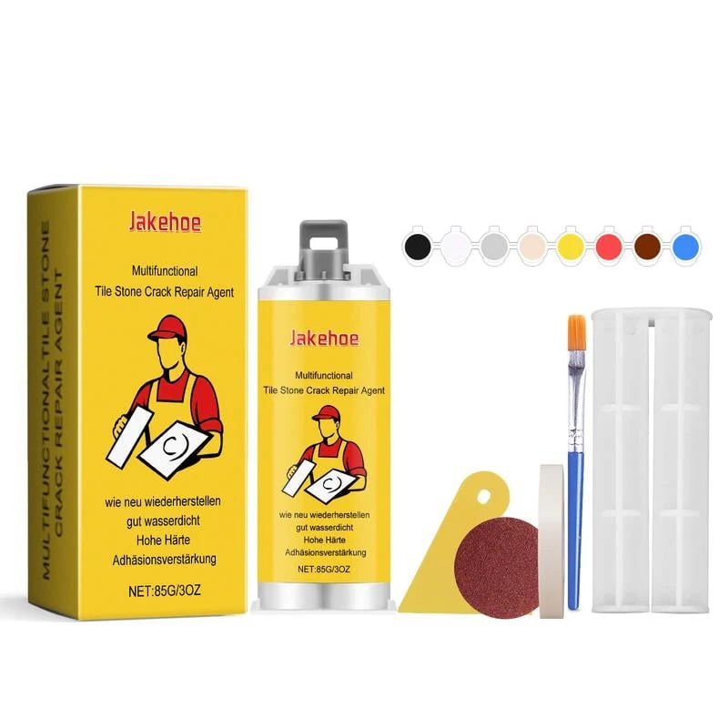 ⚡️ Fast Fix, Flawless Results! 🔧Tile Repair Kit✨-edition