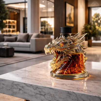 🎁🔥Father’s Day 49% OFF - Luxury Dragon Art Wine Bottle🐉✨-Viral