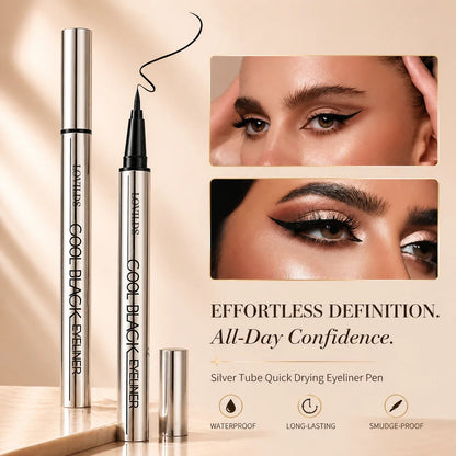 Cool Black/Brown Waterproof Eyeliner|24hr Long-Lasting, One stoke forming-edition
