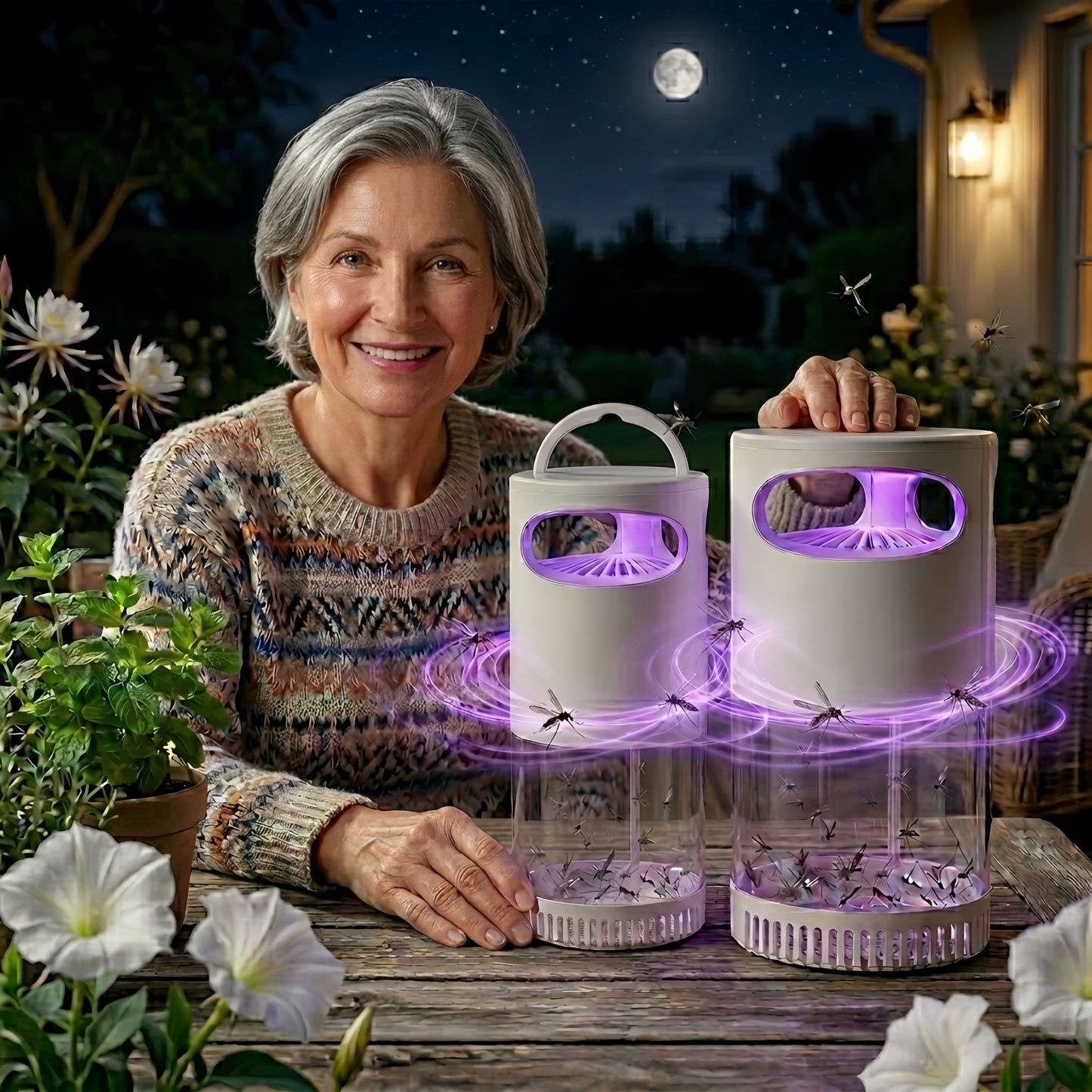 🥳2026 Hot Seller🥳💞Over 50,000 Units Sold!👵❤️ 50% OFF TODAY! 💡USB-Powered Mosquito Trap🦟❌-HG