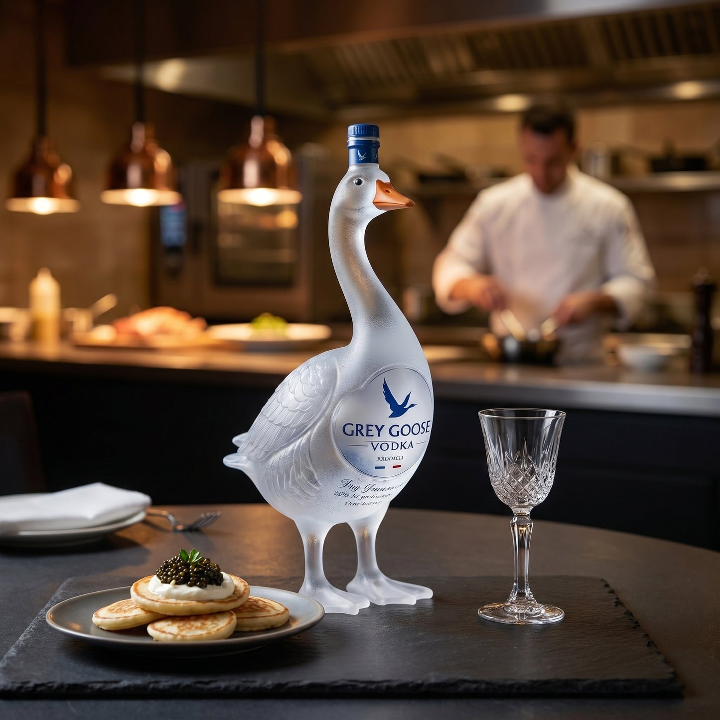 🎁🔥 49% off on father 's day - luxury goose art vodka bottle 🦢-Viral