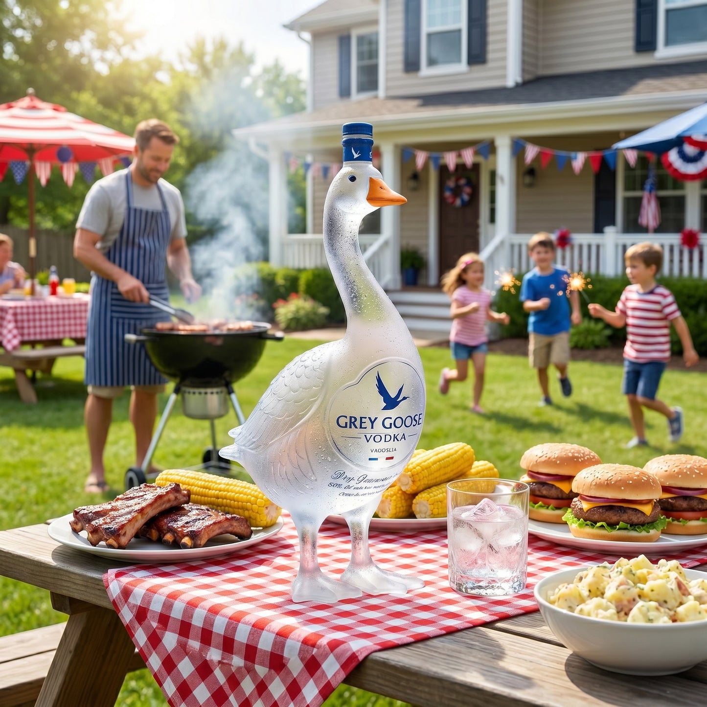 🎁🔥 49% off on father 's day - luxury goose art vodka bottle 🦢-Viral